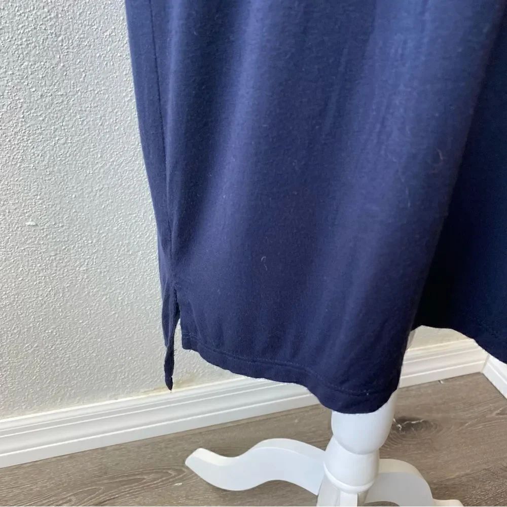 Daily Ritual Womans Blue Dress Short Sleeve SZ L - Picture 6 of 12